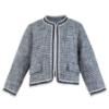 Picture of Miranda Girls Woven Jacket Shorts Blouse Set X 3 - Blue Navy