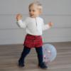 Picture of Miranda Baby Boys Blouse & Check Pants Set X 2 - Red