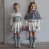 Picture of Miranda Baby Girls London Graphics Dress - Ivory Grey