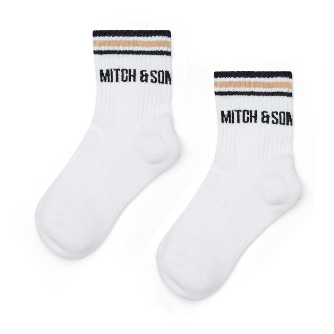 Picture of Mitch & Son JNR Lawson Sports Sock X 1 - Snow White
