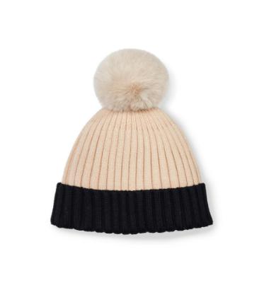Picture of Mitch & Son JNR Boys Jimmy Knitted Hat - Latte Beige