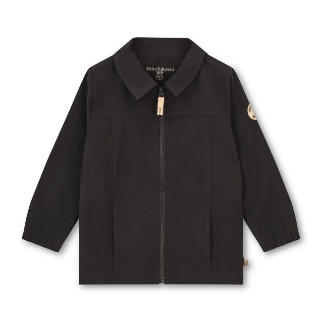 Picture of Mitch & Son JNR Jacob Nylon Shacket - Black