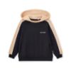 Picture of Mitch & Son JNR Lawrence Hoodie Tracksuit With Contrast Hood - Black