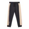 Picture of Mitch & Son JNR Lawrence Hoodie Tracksuit With Contrast Hood - Black