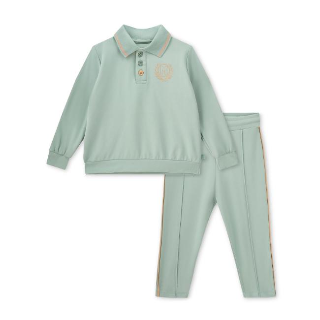 Picture of Mitch & Son Winter Crest Jordan Polo Set X 2 - Icey Jade