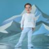 Picture of Mitch & Son Winter Crest Jonah Crest Embroidery Top - Snow White