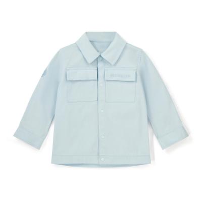 Picture of Mitch & Son Winter Crest Joseph Twill Shacket - Sky Blue