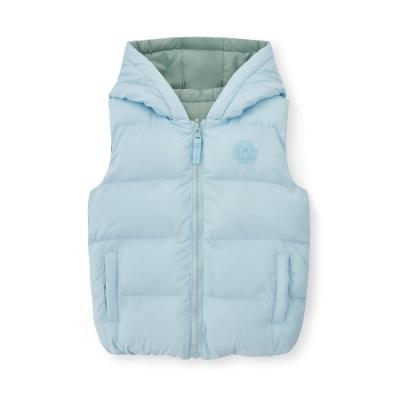 Picture of Mitch & Son Winter Crest James Reversible Gilet - Sky Blue