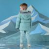 Picture of Mitch & Son Winter Crest Jack Fur Trimmed Padded Jacket - Icey Jade