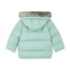 Picture of Mitch & Son Winter Crest Jack Fur Trimmed Padded Jacket - Icey Jade