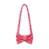 Picture of A Dee Love Story Laura Check Bow Shape Handbag - Vibrant Red