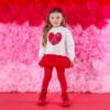 Picture of A Dee Love Story Lucia Sweat Tulle Legging Set X 2 - Snow White