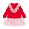 Picture of A Dee Love Story Lacey Sweat Tulle Dress - Vibrant Red Pink