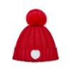 Picture of A Dee Love Story Mallory Pom Pom Knitted Hat - Vibrant Red