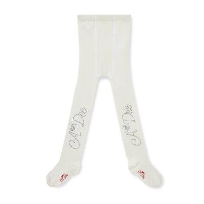 Picture of A Dee Love Story Lumi Diamante A*Dee Logo Tights - Snow White