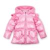Picture of A Dee Love Story Liliana Padded Jacket With Frill Heart Pockets - Peony Pink