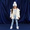 Picture of A Dee Twilight Twirls Liliana Padded Jacket With Frill Heart Pockets - Snow White