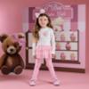 Picture of A Dee Teddy Bear Bakery Mila Tulle Legging Set X 2 - Snow White