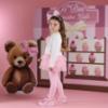 Picture of A Dee Teddy Bear Bakery Mila Tulle Legging Set X 2 - Snow White