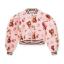 Picture of A Dee Teddy Bear Bakery Lisette Bear Print Bomber - Pink Fairy