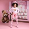 Picture of A Dee Teddy Bear Bakery Maya Bear Print Short Set - Pink Fairy