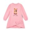 Picture of A Dee Teddy Bear Bakery Michelle Sweat Dress With Bow - Rose Pink