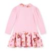 Picture of A Dee Teddy Bear Bakery Meadow Bear Print Mix Dress - Pink Fairy