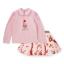 Picture of A Dee Teddy Bear Bakery Mabel Bear Print Skirt Set - Pink Fairy