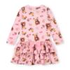 Picture of A Dee Teddy Bear Bakery Liberty Bear Print Frill Dress - Pink Fairy