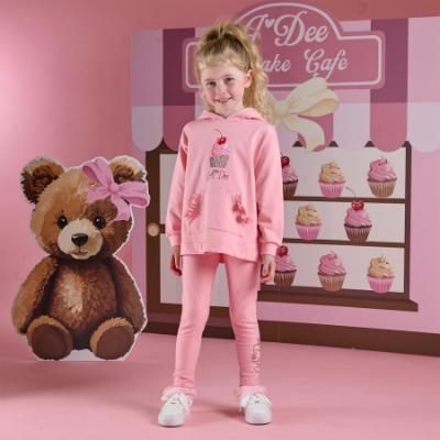Picture of A Dee Teddy Bear Bakery Molly Hoodie Legging Set - Rose Pink