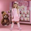 Picture of A Dee Teddy Bear Bakery Miracle Handbag Jersey Dress - Pink Fairy