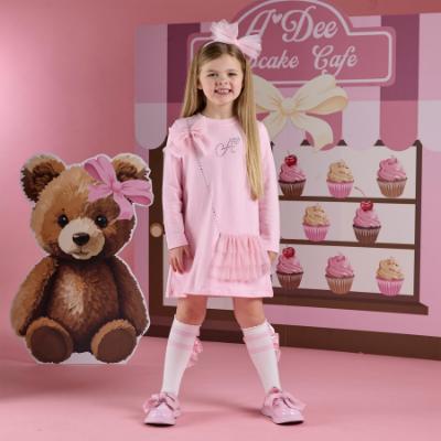 Picture of A Dee Teddy Bear Bakery Miracle Handbag Jersey Dress - Pink Fairy