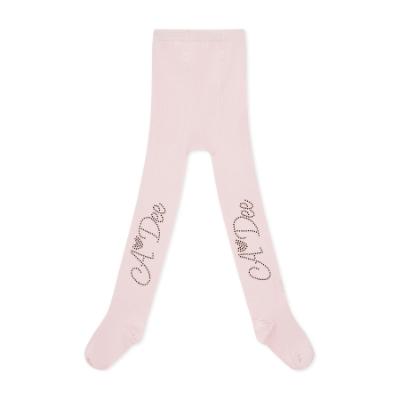 Picture of A Dee Teddy Bear Bakery Lumi Diamante A*Dee Logo Tights - Pink Fairy