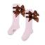 Picture of A Dee Initial Icon Maeve Knee High Bow Socks - Pink Fairy