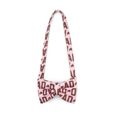 Picture of A Dee Initial Icon Laura Bow Shape Handbag - Chocolate Brown