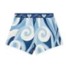 Picture of A Dee Twilight Twirls Nova Swirl Print Short Set X 2 - Powder Blue