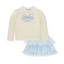 Picture of A Dee Twilight Twirls Naya Tulle Bow Skirt Set X 2 - Vintage White