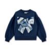 Picture of A Dee Twilight Twirls Luna Bow Flare Tracksuit - Heritage Navy
