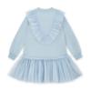 Picture of A Dee Twilight Twirls Lacey Sweat Tulle Dress - Powder Blue