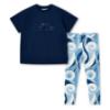 Picture of A Dee Twilight Twirls Mimi Short Sleeve Legging Set X 2 - Powder Blue