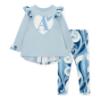 Picture of A Dee Twilight Twirls Nina Swirl Print Legging Set X 2 - Powder Blue