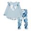 Picture of A Dee Twilight Twirls Nina Swirl Print Legging Set X 2 - Powder Blue