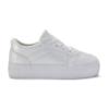 Picture of A Dee Patty Platform Trainer Ribbon Laces - Snow White