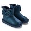 Picture of A Dee Bowtiful Faux Suede Boot Bow Detail - Heritage Navy