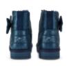 Picture of A Dee Bowtiful Faux Suede Boot Bow Detail - Heritage Navy