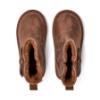 Picture of A Dee Bowtiful Faux Suede Boot Bow Detail - Chocolate Brown