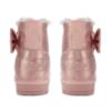 Picture of A Dee Bowtiful Faux Suede Boot Bow Detail - Pink Fairy