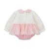 Picture of Little A Baby Girls Cute As A Cupcake Kimberly Tulle Romper - Pink Fairy