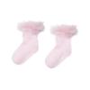 Picture of Little A Baby Girls Cute As A Cupcake Karla Tulle Frill Ankle Sock - Pink Fairy