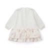 Picture of Little A Baby Girls Cute As A Cupcake Juliet Cupcake Print Frill Dress - Snow White